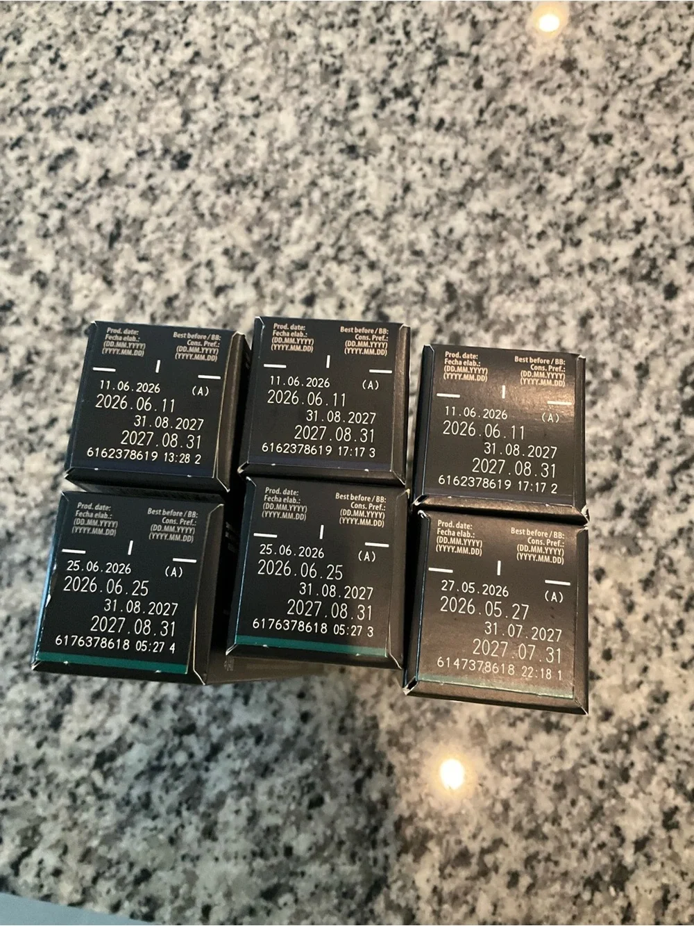 6 sleeves Nespresso Original Pods